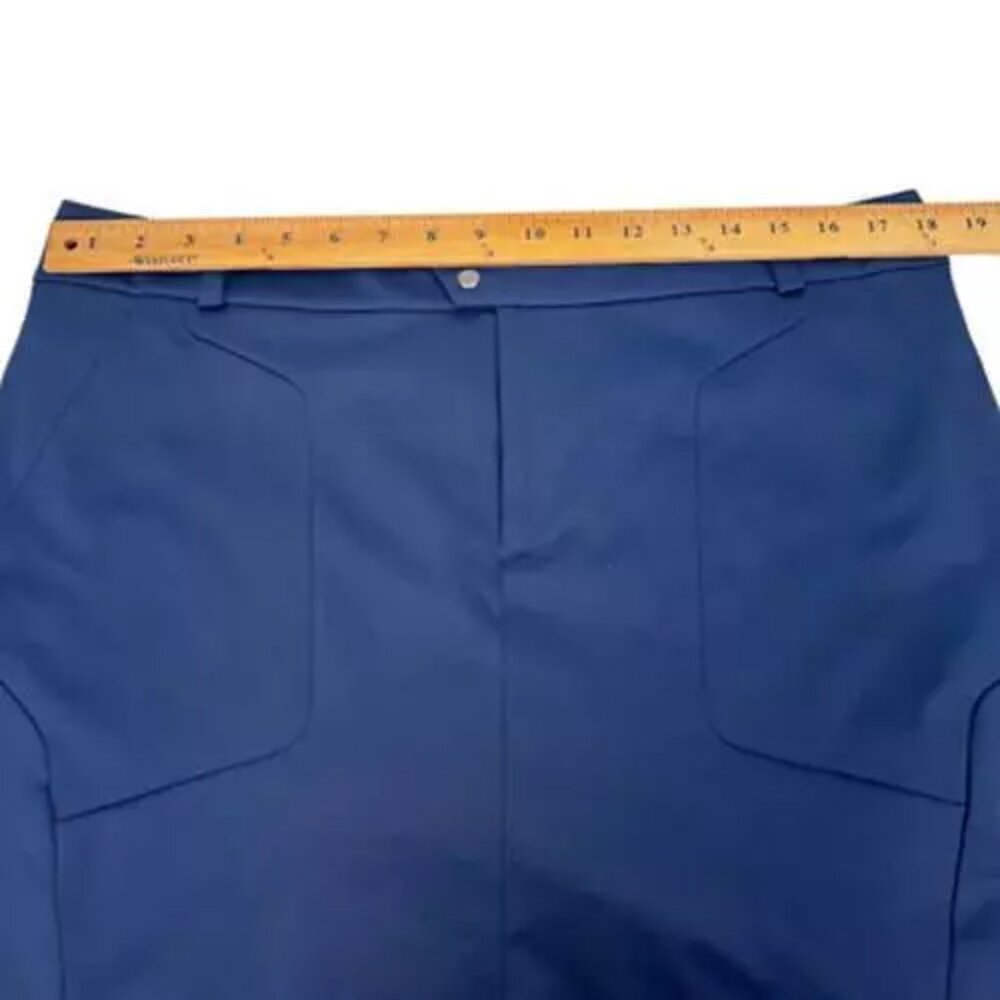Ralph Lauren RLX Womens Skort Skirt Blue Golf Activewear Athletic 14 Tennis - Picture 12 of 12